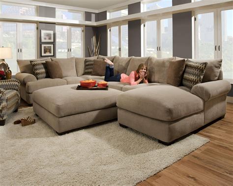 large oversized sectional sofa.